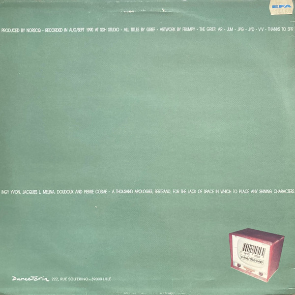 The Grief - No-Neck Monsters | Danceteria (DAN LP 055) - 2 The Grief - No-Neck Monsters | Danceteria (DAN LP 055) - 2