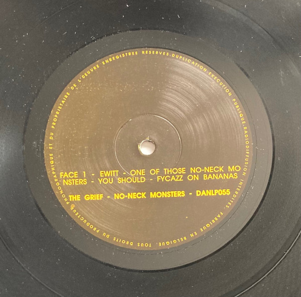 The Grief - No-Neck Monsters | Danceteria (DAN LP 055) - 3 The Grief - No-Neck Monsters | Danceteria (DAN LP 055) - 3