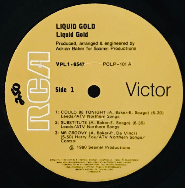 Liquid Gold - Liquid Gold | RCA (VPL1 6547) - 3 Liquid Gold - Liquid Gold | RCA (VPL1 6547) - 3