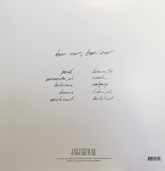 Bon Iver - Bon Iver, Bon Iver | Jagjaguwar (JAG135) - 4