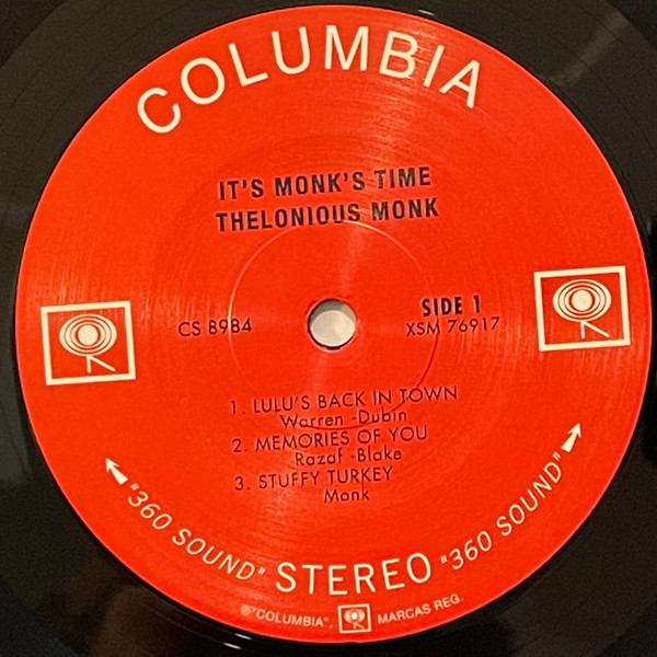 Thelonious Monk - It's Monk's Time | Speakers Corner Records (CS 8984) - 3
