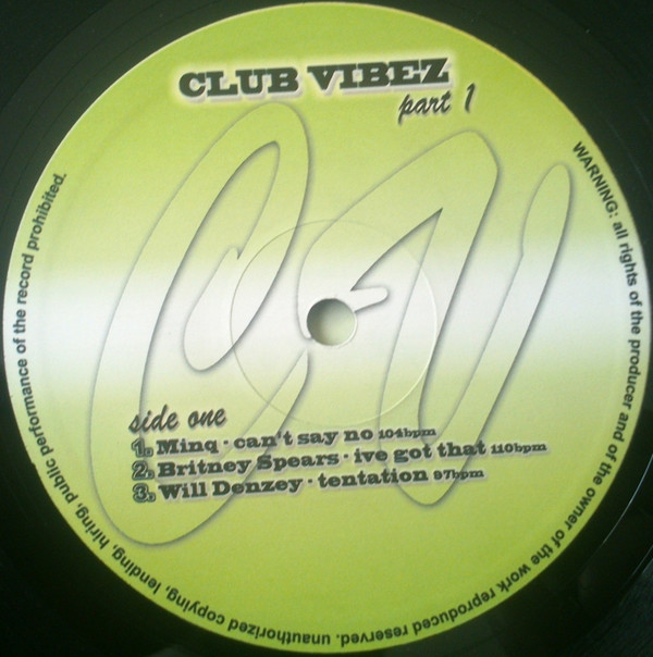 Various - Club Vibez Part 1 | Not On Label (none) - 2 Various - Club Vibez Part 1 | Not On Label (none) - 2
