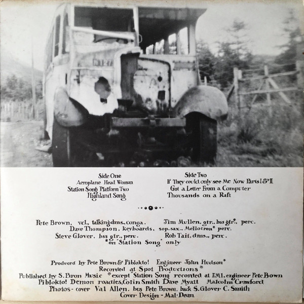 Pete Brown & Piblokto! - Thousands On A Raft | Harvest (SHVL 782) - 3 Pete Brown & Piblokto! - Thousands On A Raft | Harvest (SHVL 782) - 3