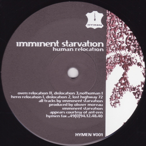 Imminent Starvation - Human Relocation | Hymen Records (¥001) - 3