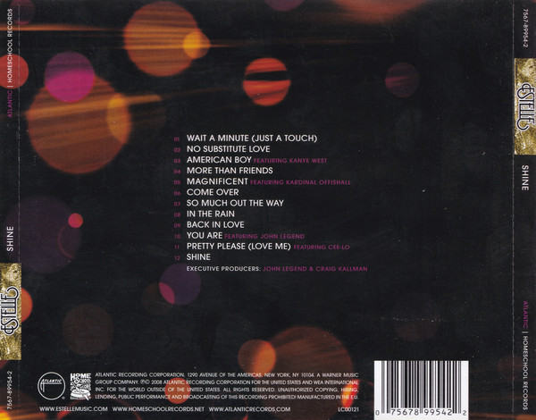 Estelle - Shine | Atlantic (7567-89954-2) - 2