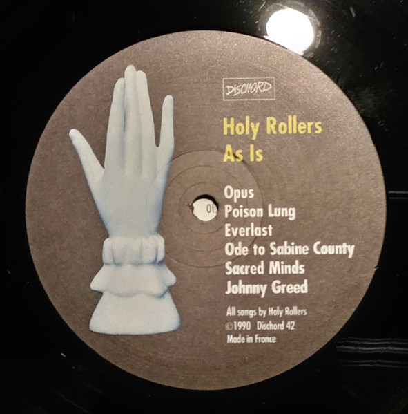 Holy Rollers - As Is | Dischord Records (Dischord 42) - 4 Holy Rollers - As Is | Dischord Records (Dischord 42) - 4
