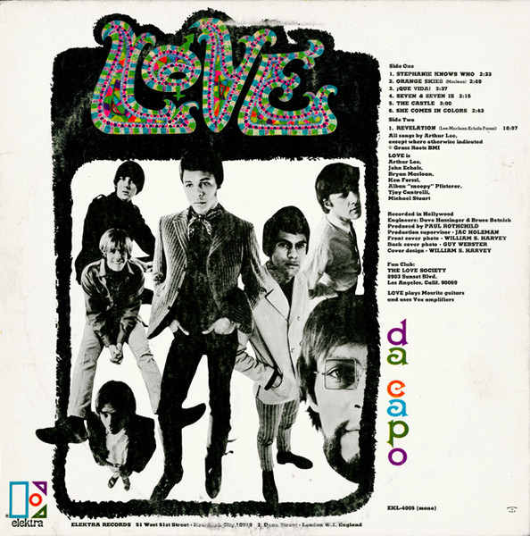Love - Da Capo | Elektra (EKL-4005) - 2 Love - Da Capo | Elektra (EKL-4005) - 2