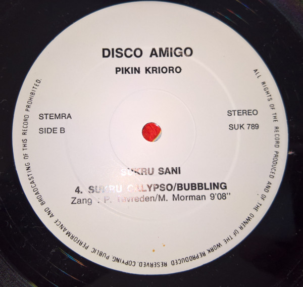 Sukru Sani Kawina Band - Pikin Krioro | Disco Amigo (SUK 789) - 4 Sukru Sani Kawina Band - Pikin Krioro | Disco Amigo (SUK 789) - 4