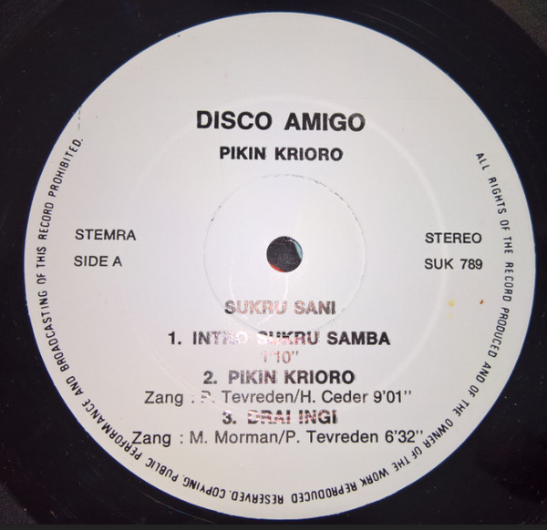 Sukru Sani Kawina Band - Pikin Krioro | Disco Amigo (SUK 789) - 3 Sukru Sani Kawina Band - Pikin Krioro | Disco Amigo (SUK 789) - 3