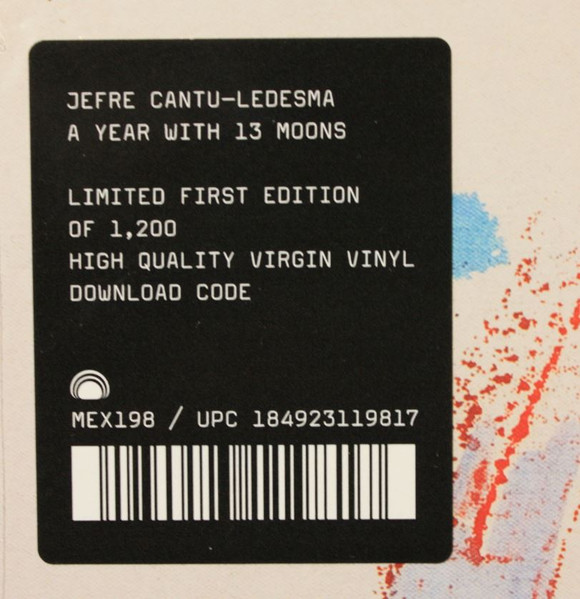 Jefre Cantu-Ledesma - A Year With 13 Moons | Mexican Summer (MEX198) - 3 Jefre Cantu-Ledesma - A Year With 13 Moons | Mexican Summer (MEX198) - 3