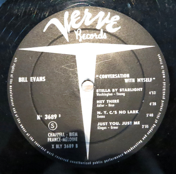 Bill Evans - Conversations With Myself | Verve Records (3689) - 4