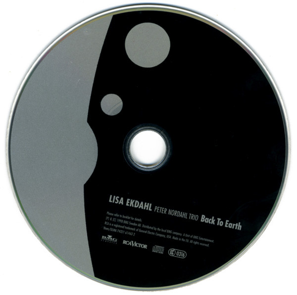 Lisa Ekdahl , Peter Nordahl Trio - Back To Earth | BMG Classics (74321 61463 2) - 3 Lisa Ekdahl , Peter Nordahl Trio - Back To Earth | BMG Classics (74321 61463 2) - 3
