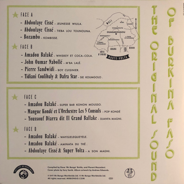Various - The Original Sound Of Burkina Faso | Mr Bongo (MRBLP152) - 2 Various - The Original Sound Of Burkina Faso | Mr Bongo (MRBLP152) - 2