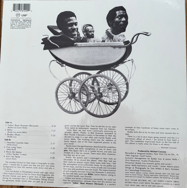 Buddy Guy , Junior Mance & Junior Wells - Buddy And The Juniors | Verve Records (BTS 20) - 5