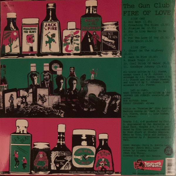 The Gun Club - Fire Of Love | Munster Records (MR 256) - main The Gun Club - Fire Of Love | Munster Records (MR 256) - main