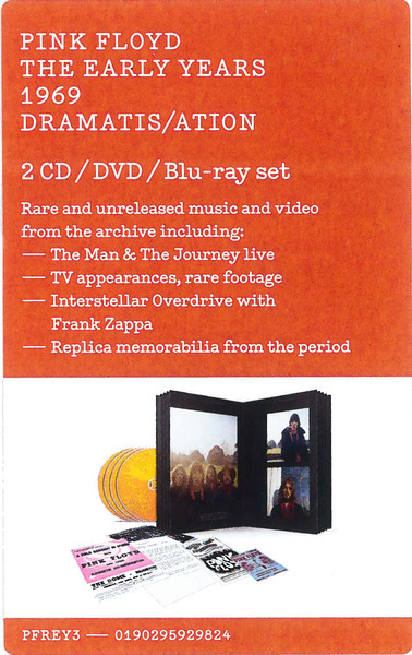Pink Floyd - The Early Years 1969 Dramatis/ation | Pink Floyd Records (PFREY3) - 3 Pink Floyd - The Early Years 1969 Dramatis/ation | Pink Floyd Records (PFREY3) - 3