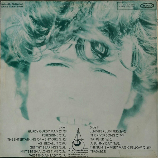 Donovan - The Hurdy Gurdy Man | Epic (ELPS-3563) - 2 Donovan - The Hurdy Gurdy Man | Epic (ELPS-3563) - 2