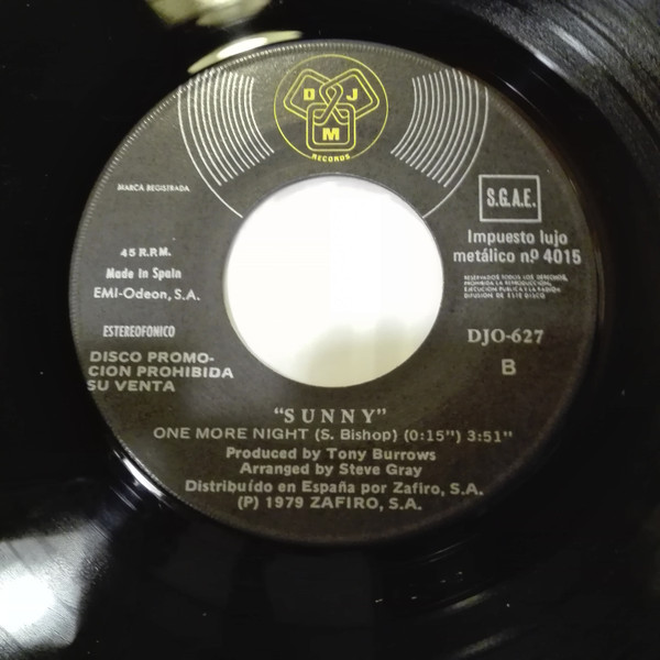 Sunny Leslie - That's When You Know | DJM Records (DJO-627) - 4