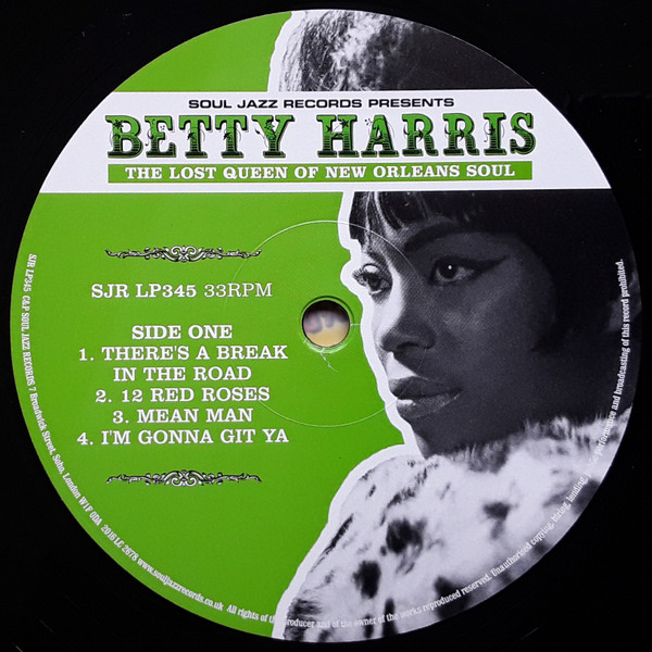 Betty Harris - The Lost Queen Of New Orleans Soul | Soul Jazz Records (SJR LP345) - 2 Betty Harris - The Lost Queen Of New Orleans Soul | Soul Jazz Records (SJR LP345) - 2