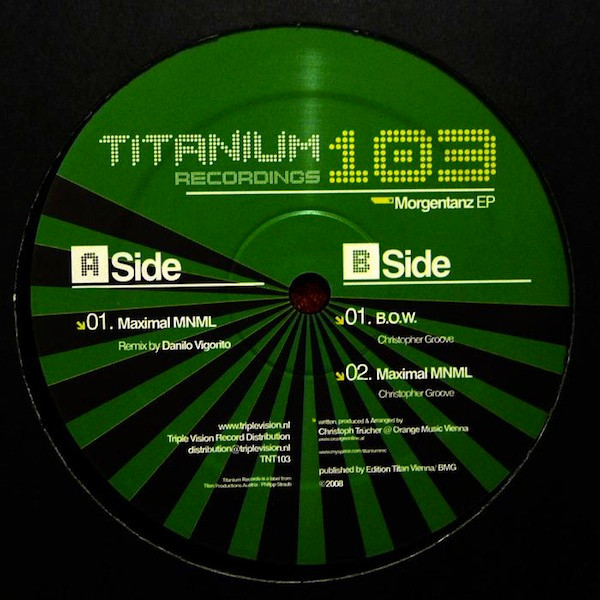 Christopher Groove - Morgentanz EP | Titanium Recordings (TITAN 103) - main Christopher Groove - Morgentanz EP | Titanium Recordings (TITAN 103) - main