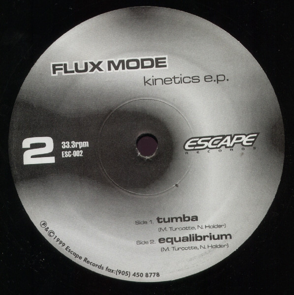 Flux Mode - Kinetics E.P. | Escape Records (ESC-002)