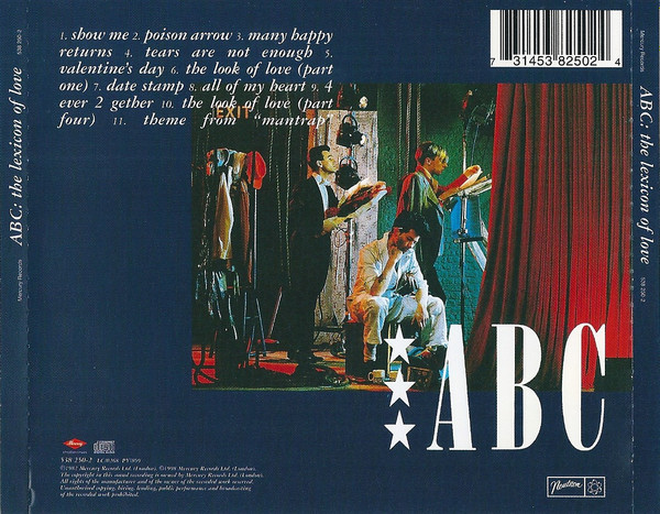 ABC - The Lexicon Of Love | Mercury (538 250-2) - 2