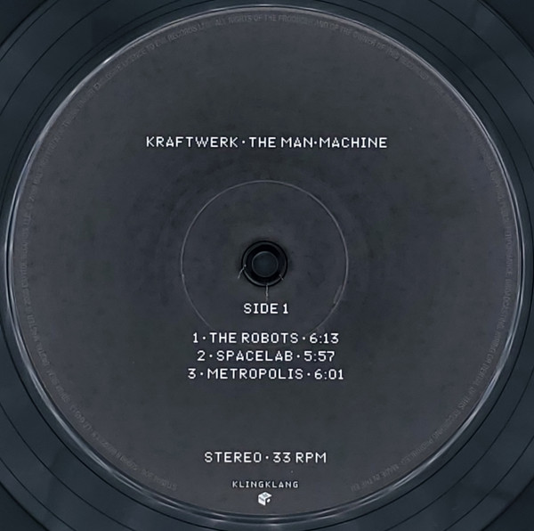 Kraftwerk - The Man•Machine | Kling Klang (50999 9 66022 1 8) - main
