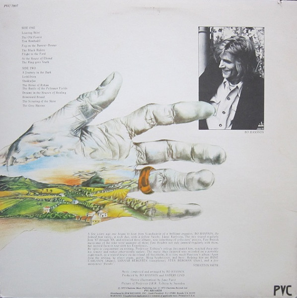 Bo Hansson - Music Inspired By Lord Of The Rings | PVC Records (PVC 7907) - 2 Bo Hansson - Music Inspired By Lord Of The Rings | PVC Records (PVC 7907) - 2