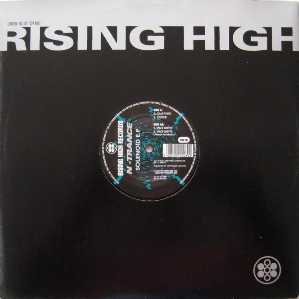 N-Trance - Solenoid E.P. | Rising High Records (RSN 50)