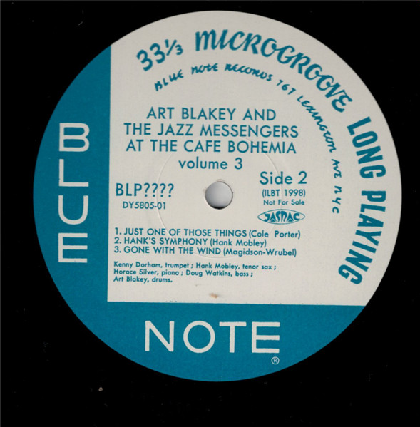Art Blakey & The Jazz Messengers - At The Cafe Bohemia Volume 3 | Blue Note (DY-5805-01) - 4 Art Blakey & The Jazz Messengers - At The Cafe Bohemia Volume 3 | Blue Note (DY-5805-01) - 4