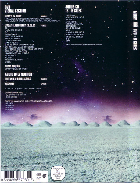 Moby - 18 DVD + B Sides | Mute (DVD STUMM 202) - 2 Moby - 18 DVD + B Sides | Mute (DVD STUMM 202) - 2