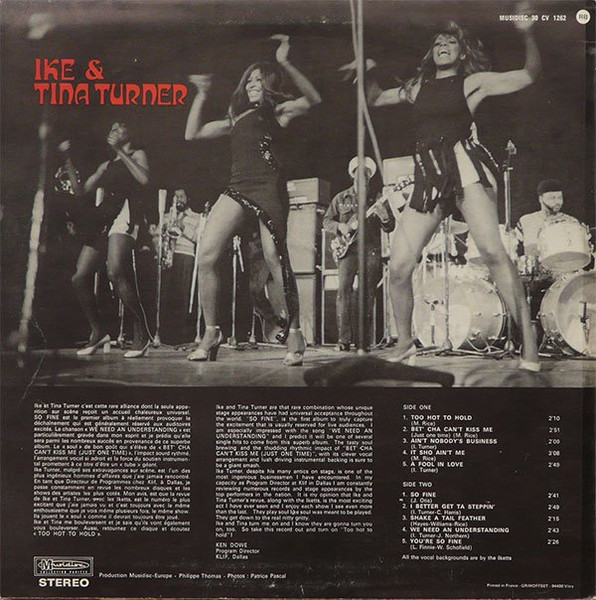 Ike & Tina Turner - So Fine | Musidisc (30 CV 1262) - 2 Ike & Tina Turner - So Fine | Musidisc (30 CV 1262) - 2