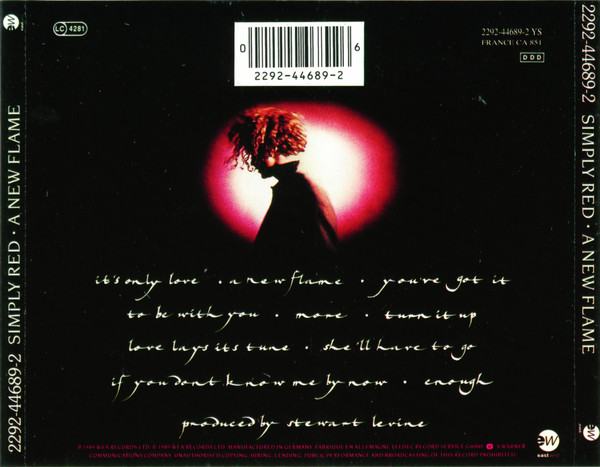 Simply Red - A New Flame | EastWest (2292-44689-2) - 2