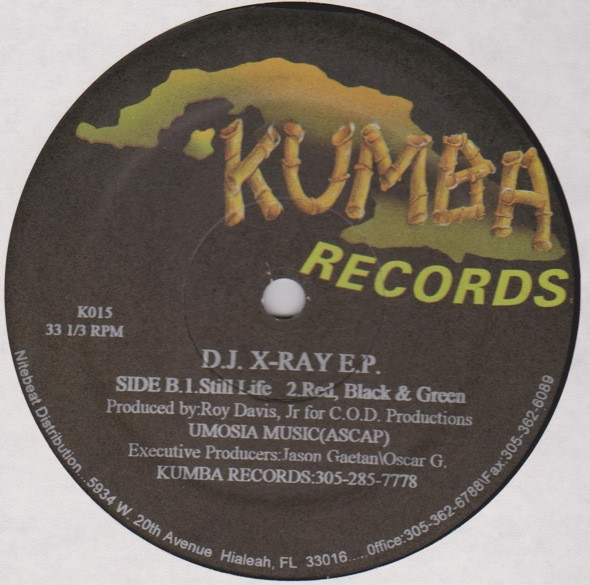 D.J. X-Ray - D.J. X-Ray E.P. | Kumba Records (K015)