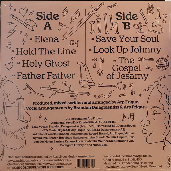Arp Frique & The Perpetual Singers - The Gospel Of Jesamy | Colorful World Records (CW007) - 2 Arp Frique & The Perpetual Singers - The Gospel Of Jesamy | Colorful World Records (CW007) - 2