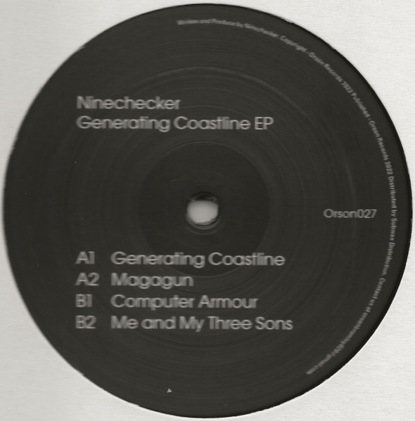 Ninechecker - Generating Coastline EP | Orson Records (Orson027) - 2 Ninechecker - Generating Coastline EP | Orson Records (Orson027) - 2