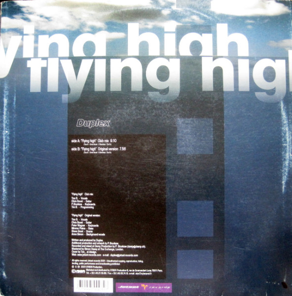 Duplex - Flying High | Jetset Records (jet01) - 2 Duplex - Flying High | Jetset Records (jet01) - 2