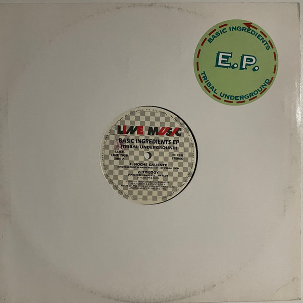 Various - Basic Ingredients EP (Tribal Underground) | Line Music (LINE 2038) - main Various - Basic Ingredients EP (Tribal Underground) | Line Music (LINE 2038) - main