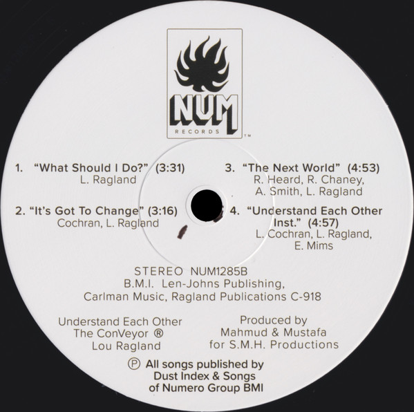Lou Ragland is The ConVeyor - He Says "Understand Each Other" | Numero Group (NUM1285) - 4