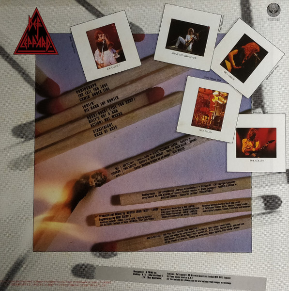 Def Leppard - Pyromania | Vertigo (25PP-59) - 3 Def Leppard - Pyromania | Vertigo (25PP-59) - 3