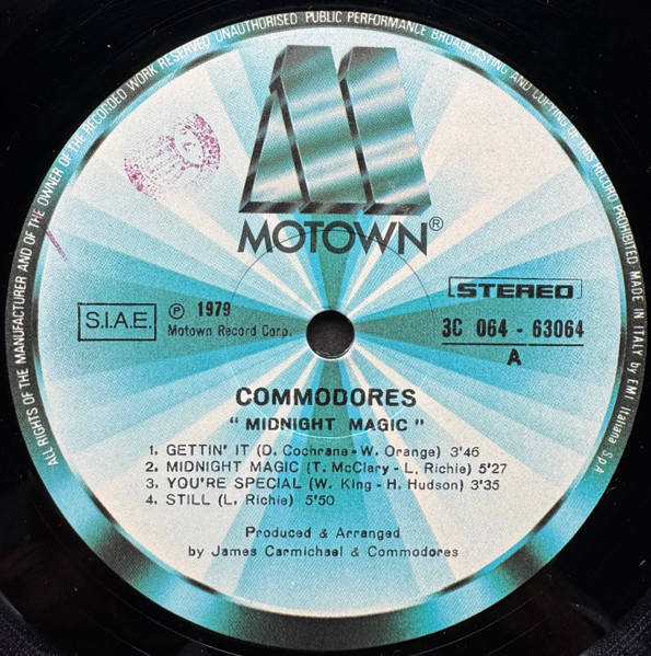 Commodores - Midnight Magic | EMI (3C 064 63064) - 3