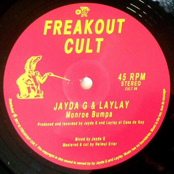 Jayda G & Laylay - Monroe Bumpa / 186 Halin' (Loving Myself Mix) | Freakout Cult (CULT 06) - 2