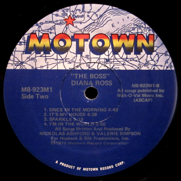 Diana Ross - The Boss | Motown (M8-923M1) - 3 Diana Ross - The Boss | Motown (M8-923M1) - 3
