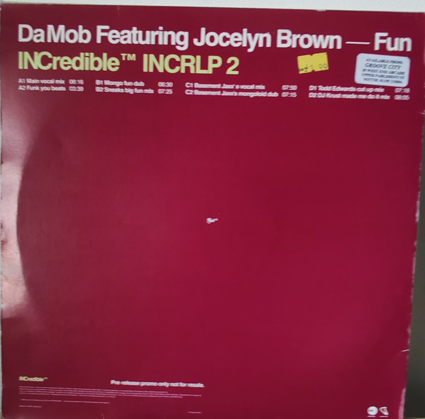 Da Mob - Fun | INCredible (INCRLP 2)