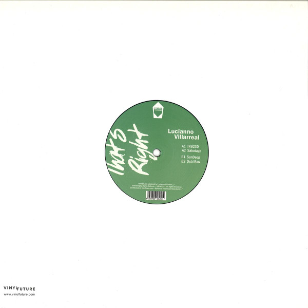 Lucianno Villarreal - That's Right | MyHouse YourHouse (MHYH011) - 3