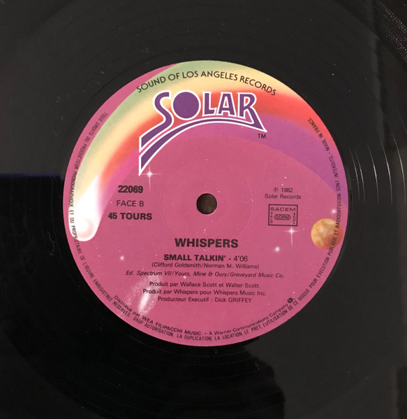The Whispers - In The Raw | Solar (22069) - 4