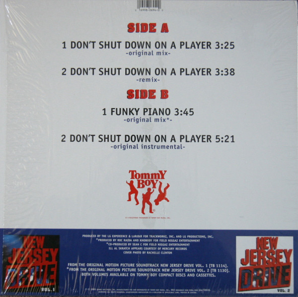 Ill Al Skratch / E Bros - Don't Shut Down On A Player / Funky Piano | Tommy Boy (TB 694) - 2 Ill Al Skratch / E Bros - Don't Shut Down On A Player / Funky Piano | Tommy Boy (TB 694) - 2