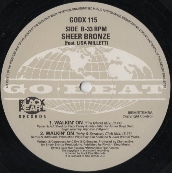 Sheer Bronze Feat. Lisa Millett - Walkin' On | Go! Beat (GODX 115) - 4 Sheer Bronze Feat. Lisa Millett - Walkin' On | Go! Beat (GODX 115) - 4