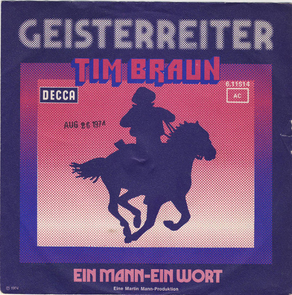 Tim Braun - Geisterreiter | Decca (6.11514)