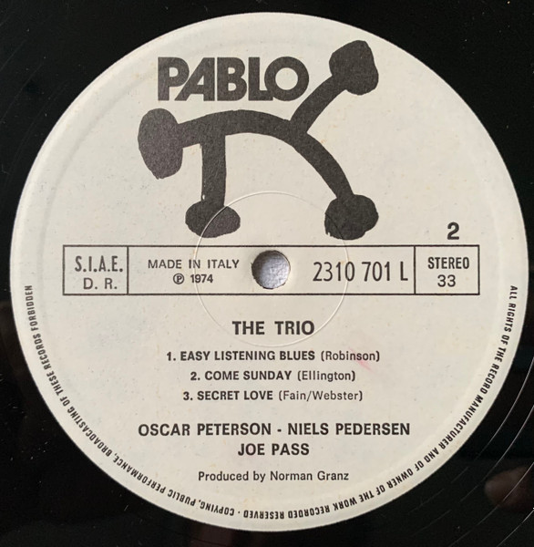 The Oscar Peterson Trio - The Trio | Pablo Records (2310 701 L) - 4